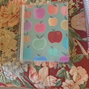 Erin Condren Colorful Apple Design Spiral Notebook